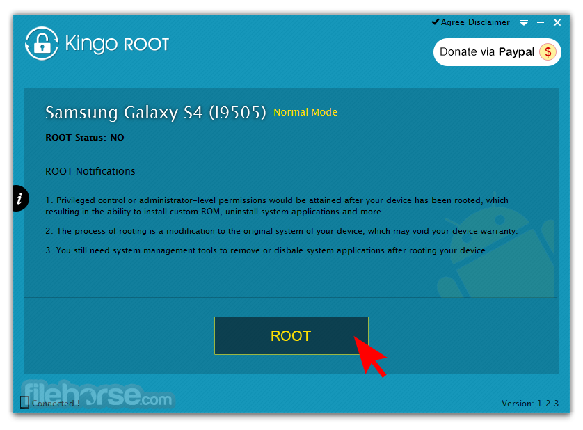kingo root apk not installed